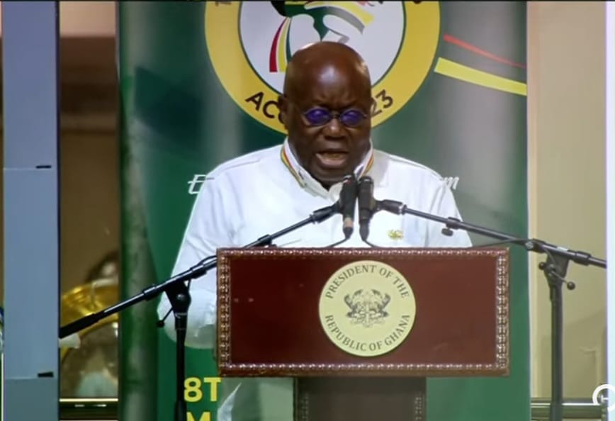 President Nana Asso Dankwa Akufo -Addo declared 13th African Games Accra 2023 closed.