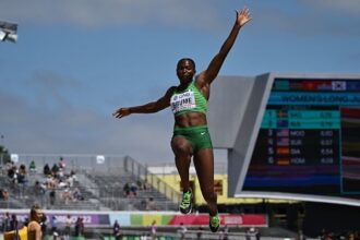 Long Jump: Ese Brume of Nigeria