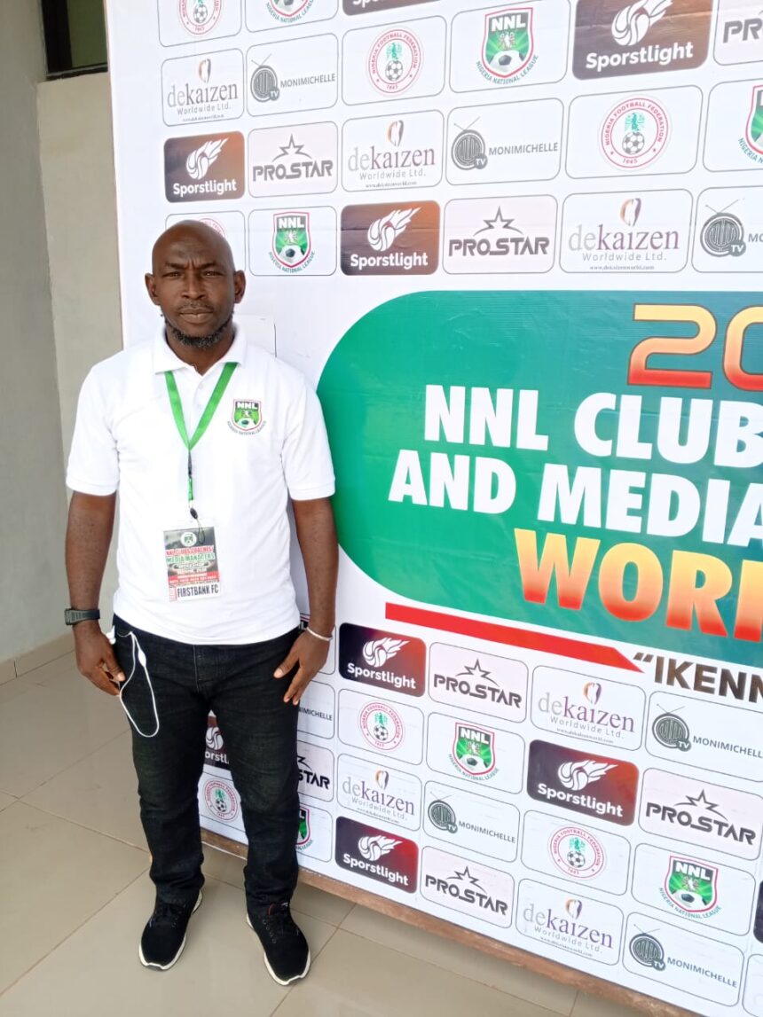 Head Coach of First Bank Football Club of Lagos, Mohammed Gafari