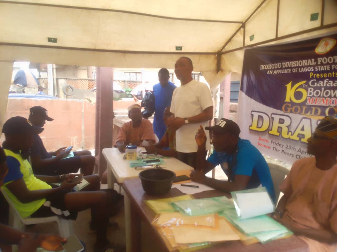 A total of 32 teams across Ikorodu city of Lagos would fight for the sum of N1 million as a prize money in the Gafar Bolowotan Memorial Gold Cup, which kicked off on Thursday morning at the Police Barrack playground, Igbogbo, Ikorodu, Lagos.