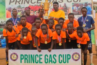 Head Coach of Super Accurate Football Academy of Ikotun, Idris Oseni, commended has commended his boys following their impressive 2-0 victory over Future Hero FA in the final of the U-15 Prince Gas football tournament.