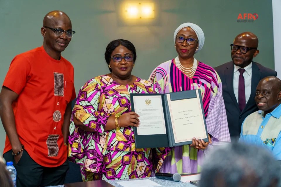 Afrobarometer And Government Of Ghana Formalise Headquarters Agreement Following Parliamentary Approval