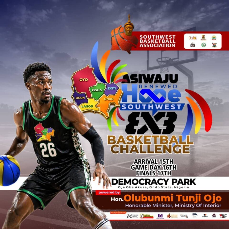 Akure set for thrilling Asiwaju Renewed Hope Southwest 3x3 Basketball Challenge