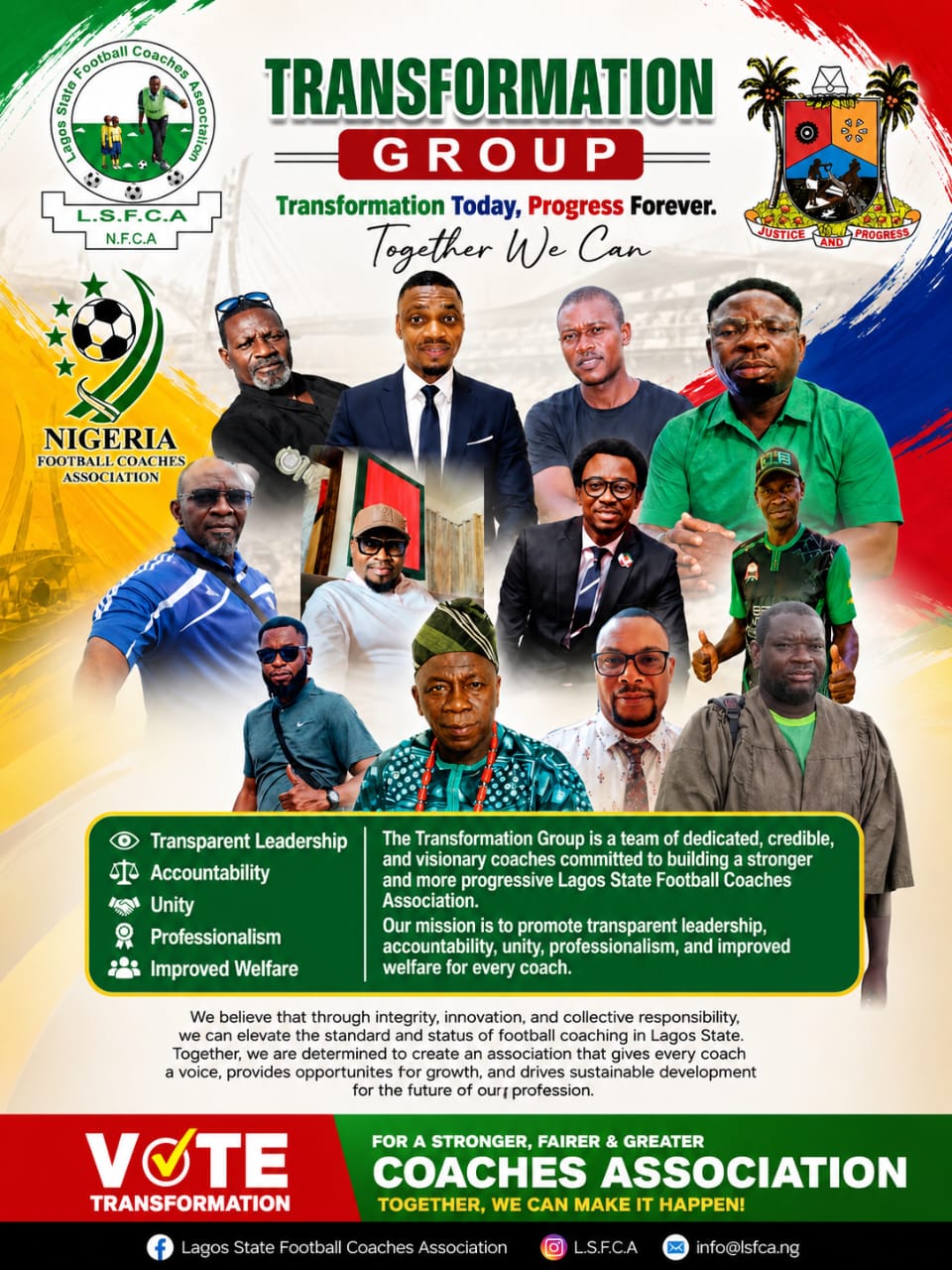 Lagos Football Coaches